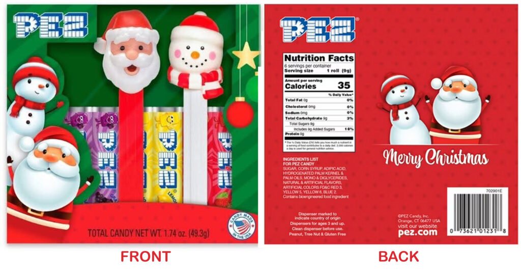 New Sam’s Club Holiday & SpongeBob PEZ Twin Packs 2025 Sam's Club Christmas Twin Pack