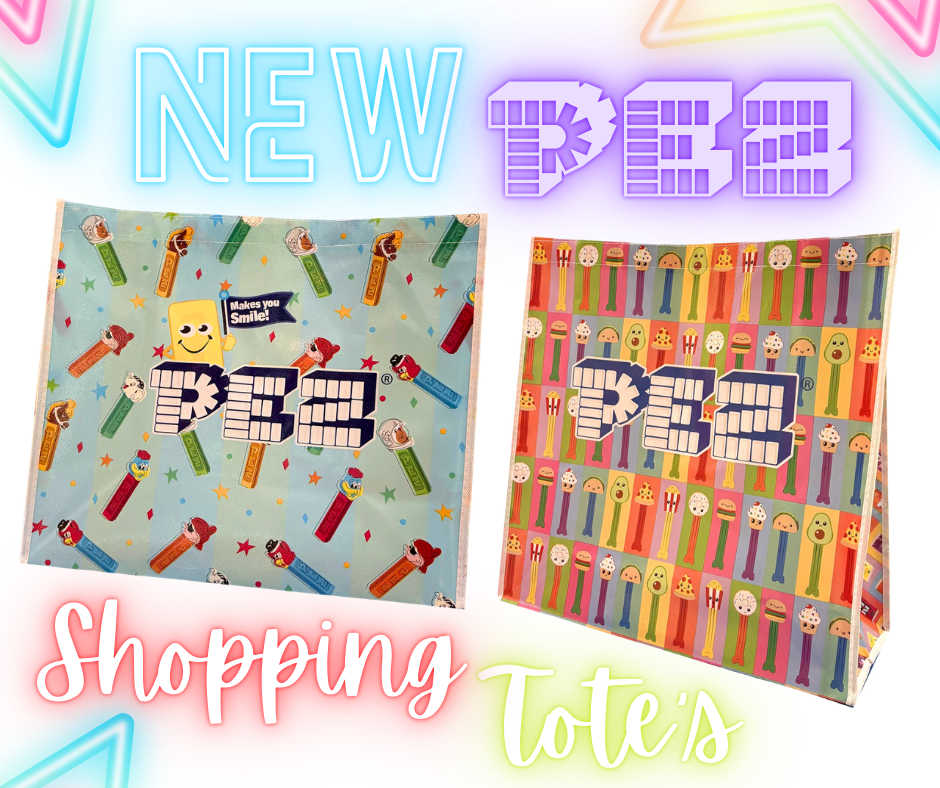 pez 2026 shopping bags